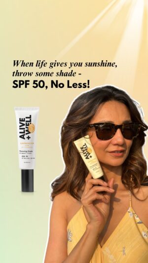 Ira Dubey Instagram - Your skin has one job—aging gracefully. 
Our job? Making sure it does! ☀️

Sun protection shouldn’t just be about shielding; it must also cater to skin strengthening. 
Meet Throwing Shade—the SPF50 that is formulated with a purpose. No white cast, no greasy mess, just skin-loving peptides, Centella, and Ectoin working overtime to keep your skin firm, bright, and age-defiant. 
Because SPF shouldn’t be a summer fling—it must be a lifelong commitment. 

Wearing SPF today? Tell me in the comments—no excuses! And if you’re still skipping, it’s time to change that.

🛒 Get yours now at www.aliveandwellshop.com 

#BestSPF50 #AntiAgingSunscreen #NoWhiteCastSPF #DailySunProtection #BroadSpectrumSPF #SunscreenForAllSkinTypes #HydratingSPF #PeptideSunscreen #GlowWithSPF #EctoinSkincare #SPFObsessed
#SunCareRoutine#GlowWithConfidence #SPFIsNotSeasonal #AgeGracefully #DewySkinGoals #ProtectYourGlow #SkinFirst #HealthySkinClub #ThrowingShadeSPF