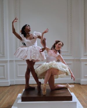 Isabella Boylston Instagram - more @selkie degas with the beautiful @maddiebdancing 🎀