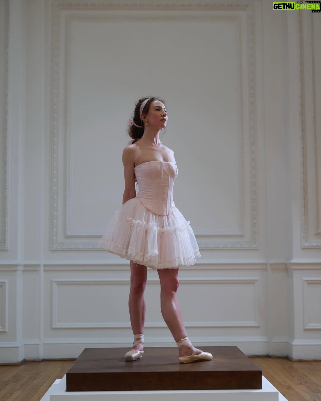 Isabella Boylston - 61.3K Likes - Degas ballerina for a day @selkie Petite Danseuse collection is now live 💙