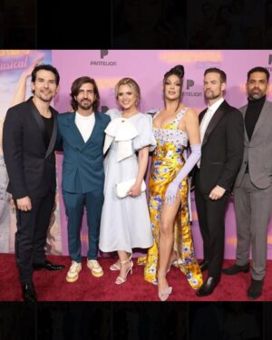 Isabella Castillo Instagram - Premiere April 4, 2023.
Los Angeles 🎬💛💜🧡.
@lausurpadorathemusical what a dream come true 🎶🙏🏻 @pantelionfilms @videocine @theliftmx @latiniconos 
HMU: my beautiful @makeupartistale 💄