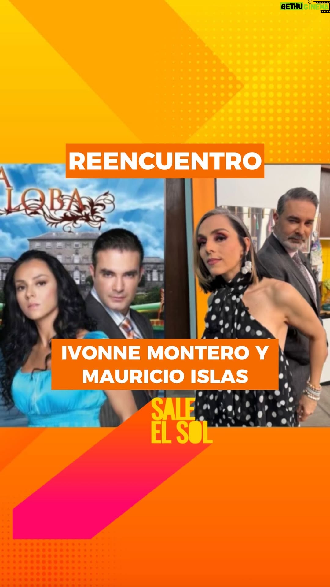 Ivonne Montero - 4.8K Likes - ¡Así fue el bello reencuentro entre @ivonnemonteroof y @mauricioislas en el foro de #SaleElSol! 🤩🕺🏻❤️💃🏻🎭☀️📺