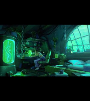 Jackie Droujko Instagram - Love making more vis dev work. I’ll show the 3D set tomorrow. #3d #blender