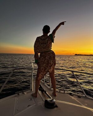 Jade Fraser Instagram - The caption …. 

🛥️ @akbaltravel @vandelcharters