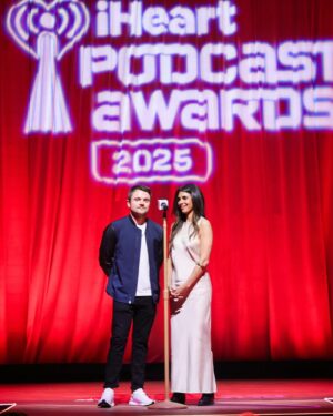 Jamie-Lynn Sigler Instagram - Rob’s out of sweatpants!  Thanks for having us @iheartradio
