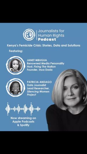 Janet Mbugua Instagram - Live now on the #JHRPodcast… 

In Nairobi, @LisaLaFlamme sat down with journalists @officialjanetmbugua and Patricia Andago to discuss #Kenya’s deadliest year on record for women – and the fight to end the violence.

Why are #femicide cases rising so sharply? What solutions are already in motion, and what must happen next?

Head to Apple Podcasts or Spotify (links in bio) to hear the stories, data, and urgent calls to action. 

#EndFemicideKE