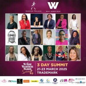 Janet Mbugua Instagram - Just look at this lineup…I mean! (Swipe and see for yourself 🙌🏾) 

Excited that the #WhatWomenWantSummit kicks off tomorrow, March 21st, at 6 PM with a Gala Dinner! 

Happening at Trademark Hotel, a weekend filled with inspiring conversations, intimate fireside chats, and hands-on workshops. 

I’ll be participating in sessions on Saturday and Sunday—stay tuned for more details! 

Top tip? Come with a friend or two…you’ll have a lot to unpack.

Tickets are available on Mookh.africa:
	•	3-day pass (Fri–Sun): Ksh 10,000
	•	Weekend pass (Sat & Sun): Ksh 3,000
	•	Single-day pass: Ksh 2,000

Use code WWW2025 for a Ksh 300 discount! Huge thanks to @whatwomenwantke and @pinkyghelani for organizing this inspiring weekend. 🫶🏾

#WomenEmpowerment #WWW2025 #DadaCulture
