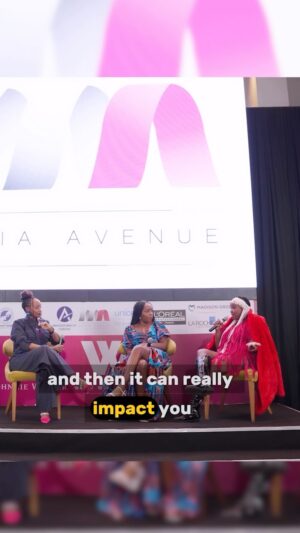 Janet Mbugua Instagram - A force in the creative industry! 🎤🔥 

@muthonidrummerqueen brought her bold insights to Dada Culture – Shifting Conversations at the What Women Want Summit, challenging norms and championing artistic freedom. 

A conversation worth remembering! The full video is still brewing—stay tuned! 🎬✨ #WhatWomenWantSummit #DadaCulture #ShiftingConversations”