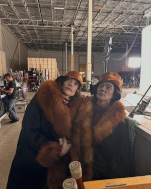 Janet Montgomery Instagram - In celebration of last nights episode here are a few more behind the scenes from my time on 1923. Hope you are all enjoying the show! Only one more episode to go. SPOILERS! If you haven’t seen last nights episode DO NOT scroll through these pics. Streaming now on @paramountplus @1923official