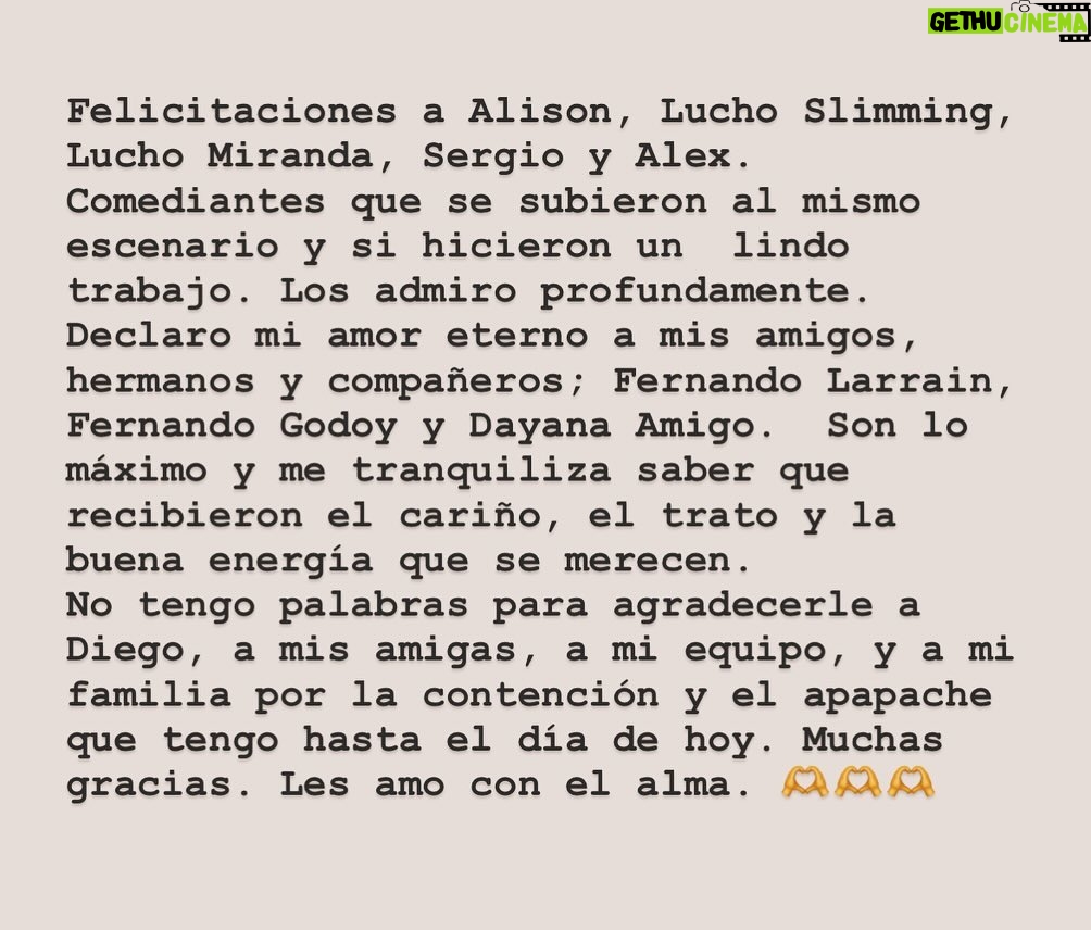Javiera Contador - 145K Likes - Gracias por tanto, perdón por tan poco.
ā¤ļøšš¼ā¤ļøšš¼
Son 5 pag. š¬
P.D: Disculpen lo largo. (Y eso que es un resumen.El original tenia 324 pƔginas.)