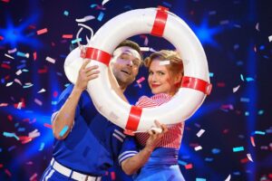 Jeanette Biedermann Instagram - Was für ein aufregender Abend gestern bei „Let’s Dance“! @vadim.garbuzov es hat so viel Spaß gemacht! #🧜 Es ist eine große Freude mit dir! #😃 #💝️ Ich freu mich auf unseren nächsten Tanz! Wie hat es euch gefallen? 

#jeanettebiedermann #letsdance💃