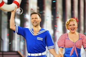 Jeanette Biedermann Instagram - Was für ein aufregender Abend gestern bei „Let’s Dance“! @vadim.garbuzov es hat so viel Spaß gemacht! #🧜 Es ist eine große Freude mit dir! #😃 #💝️ Ich freu mich auf unseren nächsten Tanz! Wie hat es euch gefallen? 

#jeanettebiedermann #letsdance💃