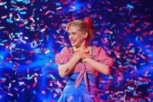 Jeanette Biedermann Instagram - Was für ein aufregender Abend gestern bei „Let’s Dance“! @vadim.garbuzov es hat so viel Spaß gemacht! #🧜 Es ist eine große Freude mit dir! #😃 #💝️ Ich freu mich auf unseren nächsten Tanz! Wie hat es euch gefallen? 

#jeanettebiedermann #letsdance💃