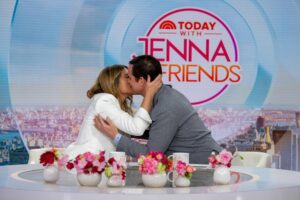 Jenna Bush Hager Instagram - Feeling super grateful for a husband who showed up for me (even though this isn't his cup of tea!), laughed with me and SUPPORTS me whole heartedly! I love him--even after that lie detector test! ❤️❤️ and love my @jennaandfriends family!