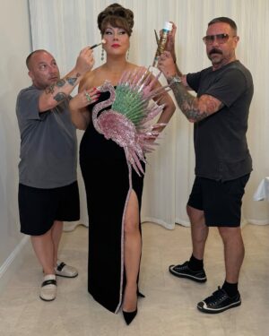 Jennifer Tilly Instagram - These pics are from a dinner in #SaintLucia that never aired: Where we all got glammed to eat dinner in the jungle and talk about our innermost feelings: We are nothing if not troupers!😆 Don’t miss part 1 of the #rhobh reunion tonight!