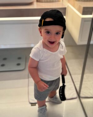 Jessica Azar Instagram - 2 years of pure love! 
Happy birthday to my sweet boy with the biggest heart and brightest smile. 
From the moment I held you, you became my world. I love you more than words can say! ❤️