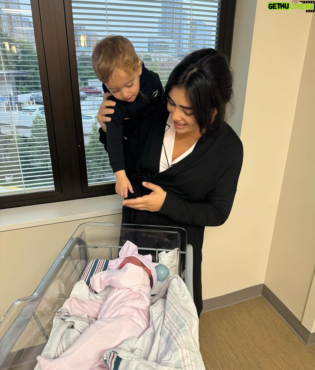 Jessica Azar - 26.8K Likes - Shaha Soufan 🎀 | 24-09-24
In the midst of darkness, you are our brightest light.
Our family is now complete in the most beautiful way, and I am endlessly grateful for this incredible gift. May you grow alongside your brother in the peace we so deeply long for.
Welcome to the world, our baby Princess Shaha 👑