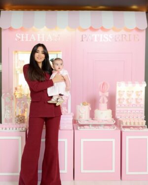Jessica Azar Instagram - Welcome home baby Shaha 🎀 
I adore you my Princess 🤍