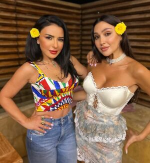 Jessy Abdo Instagram - Time well spent with my lovely friends 🧡🧡🧡 @maguyboughosn @rahmariadh 
#jessyabdo #جيسي_عبدو