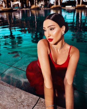 Jessy Abdo Instagram - There is a shade of Red for every woman ♥️ 
#jessyabdo #جيسي_عبدو