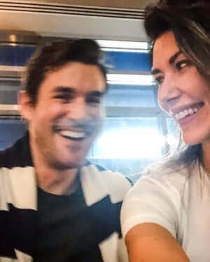 Jewel Staite Instagram - HAPPY BIG MILESTONE BIRTHDAY to my ride or die, the Frank to my Edie, the butter on my toast, the Laverne to my Shirley.. Sean, I thought you were cute when we first met except for that whole eating millet and kale thing. But I couldn’t have dared to dream to have found such a perfect best pal in you. We’ve eaten our way through the world, taken a thousand selfies, laughed till we peed, held hands and cried (RIP Whitney), stood up for each other, shared eye creams and zit ointment, sat with it and discarded what we didn’t need.. I will always be there for you and can’t wait for the many more adventures to come. The world is simply better with you in it. I love you. 

@sean_m_maher