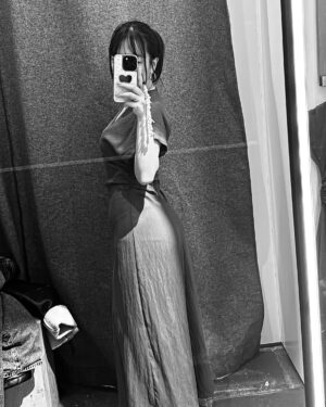 JinJoo Lee Instagram - Oooh yeah 🤍 love me to heaven 🫰🏻