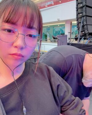 JinJoo Lee Instagram - Oooh yeah 🤍 love me to heaven 🫰🏻