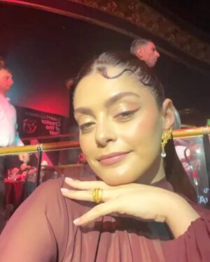 Joanna Arida Instagram - Snippets from the @TikTokMena Awards✨🫶🏼

wearing @sarahabbasofficial @jude.benhalim 
styling @jad.toghuj 
hair and makeup @academyofhair_dubai 

#tiktok #awards #dubai
