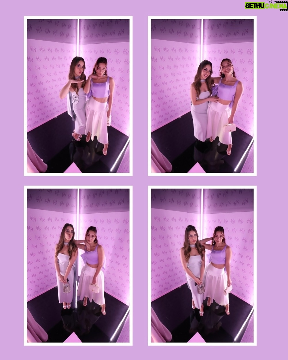 Joanna Arida - 22.1K Likes - on wednesdays we wear UBE 🎀
what an event @hudabeauty @huda 💕✨
stylist @jad.toghuj 
outfit @reemadahbour @sarahabbasofficial 
earrings @dbydalia 

#ube #hudabeauty #dubai #launchparty