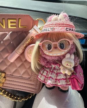 Josetty Hurtado Instagram - My labubu has a labubu and shes Blonde 💗

#labubu #chanel #outfit #popmart #fashion #ootd #losangeles #california #irvine #oc #orangecounty #vegas #lasvegas