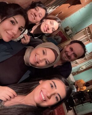Jouman Kathem Instagram - #كواليس #زهرة_عمري
