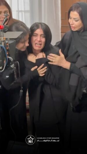 Jouman Kathem Instagram - .
حصرياً.. من كواليس مسلسل دار المنسيين مشهد وفاة والد هيام …
@joumankathem 
#نجوم_الدار_البيضاء