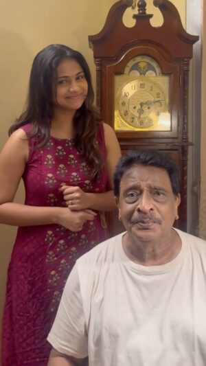 Jovita Livingston Jones Instagram - As Appa is a die hard fan of MGR ,MSV and TMS he badly wanted to sing this song along with me ❤️ This one is a masterpiece tho ❤️ Kumari pennin ullathilae ft Appa and me ❤️ #kumaripenninullathile #oldisgold #appaandme 

Audio mixing - @theharinagaraj ❤️

#reels #trending #trendingreels #tamilsongcovers #70s #mgr #msviswanathan #psusheela #tamilmusic #music #oldtamilsongs #oldisgold #reelsinstagram #instareels #dadanddaughter #tamilcoversongs #livingston #jovitalivingston