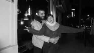 Jowy Khoury Instagram - Je t🩷 toutes les saisons ✨️
On this special day, I celebrate you and the love we have .
#happyanniversary❤️ best friend
#8years