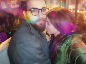 Jowy Khoury Instagram - Je t🩷 toutes les saisons ✨️
On this special day, I celebrate you and the love we have .
#happyanniversary❤️ best friend
#8years