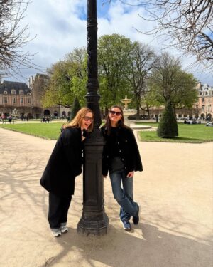 Judy Greer Instagram - JG & JG take Paris. ♥️ #TheLastThingHeToldMe
