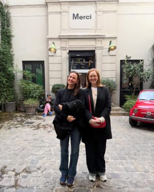 Judy Greer Instagram - JG & JG take Paris. ♥️ #TheLastThingHeToldMe