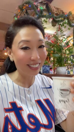 Judy Joo Instagram - Nepali butter tea!  Opening day at Citi Field and nothing beats breakfast in Queens at one of the super legit Nepalese venues here.  I’m at the Nepali Bhanchha Ghar restaurant — enjoying a cup of butter tea!  So crazy.  I love it when I find things I have never had before. And at $1 a cup it’s a steal! Has anyone else tried Butter Tea!? 
.
.
#chefslife #chefs #buttertea #nepali #judyjoo #chefsofinstagram #chef