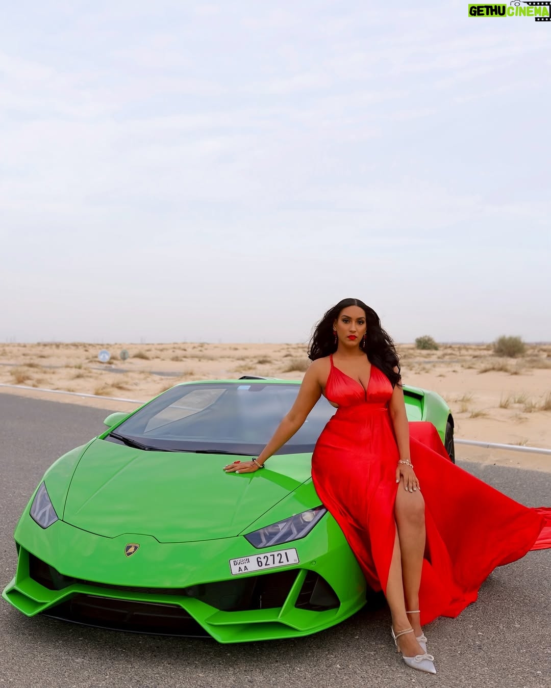 Juliet Ibrahim - 3 Likes - In my GROW and GLOW era… #HappyNewMonth lovers #AprilRose #DesertRose #Dubai #dubaidressshoot ❤️👑