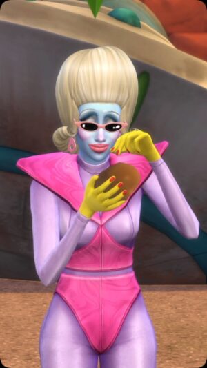 Juno Birch Instagram - I’m in The Sims 4!!! @ice_creamforbreakfast and @surely_sims have absolutely slayed it!The full juno custom content collection will be available tomorrow! 👽💕 #thesims4