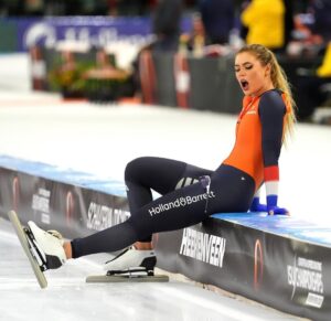 Jutta Leerdam Instagram - EUROPEAN CHAMPION SPRINT 🥇🥇🥇🥇🥇❤️‍🔥❤️‍🔥❤️‍🔥