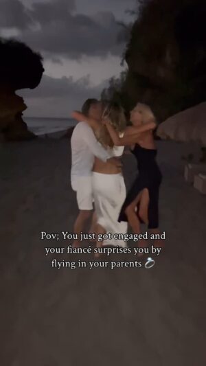 Jutta Leerdam Instagram - Never been so surprised… Last year I was so scared my mom wouldn’t be able to be here for these next steps in my life, so I’m just so grateful to celebrate this with them too. So grateful.. Core memory 🥹💘💘 @jakepaul @monique_leerdam @ruud_leerdam
