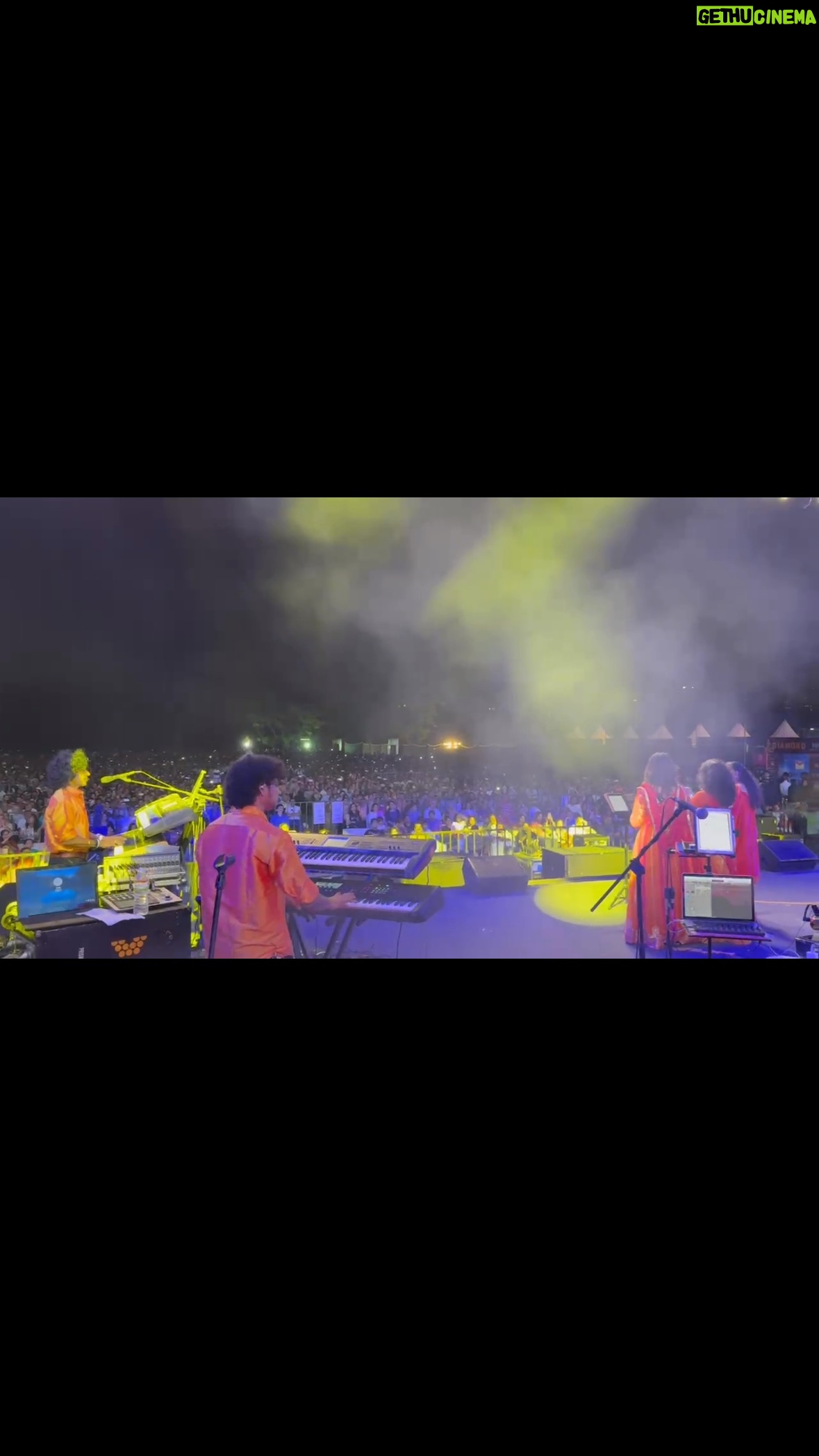 K. S. Chithra - 4.7K Likes - I am back from Bangalore yesterday after yet another concert in the city of Bangalore. 5th in the last 12 months. I am told 5k fans were there. Thanks from the bottom of my heart  Bangalore.
Also a big thank you for the event managers David, Stephen & their team @mahalothmelodies and of course my love for my wonderful co singers @kknishadofficial @afsal_.ismail @rooparevathi @anamikapremjismitha & the band. God bless you all.