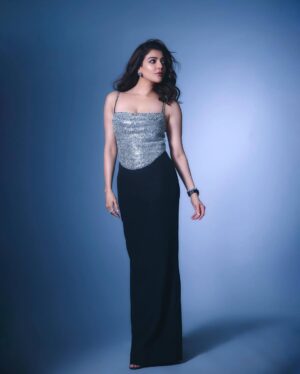 Kajal Aggarwal Instagram - The evening that was…  @retrofete @dior @roger_dubuis 🖤🩶
#sikander