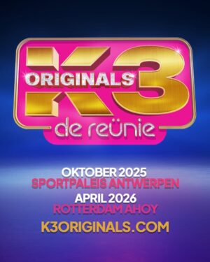 Karen Damen Instagram - Karen, Kristel & Kathleen zijn terug voor de reünie! Herbeleef de magie van de K3 Originals live in het Sportpaleis Antwerpen en Rotterdam Ahoy.

Tickets & info: k3originals.com