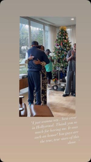 Karen Pittman Instagram - To the extraordinary crew that worked behind the scenes on @foreveronnetflix ❤️ I just want to tell you how much I admire and respect you- the artisans, writers, producers, and beloved and esteemed directors who supported me and the character of Dawn Edwards.  So tremendous.  We became a family that laughed and cried together, prayed together and fed each other, held each other up and down.  I miss you and I love you.  To coin a recently well worn phrase, they are the "true number ones on the call sheet."