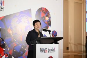 Karena Lam Kar-Yan Instagram - 【法國五月藝術節新聞發布會 French May Arts Festival Press Conference 2025】 

法國五月藝術節暨法國五月美食薈2025新聞發布會今日於香港半島酒店順利舉行，衷心感謝多位重量級嘉賓和政府官員蒞臨主禮，以及一眾贊助機構與合作夥伴的支持！ 

法國五月藝術節大使林嘉欣亦在席間分享早前巴黎之行的感受，並與鋼琴家張貝芝談及她和Sarah Lancman即將出演的爵士二重奏《巴黎琴韻》之合作，令眾人更期待法國五月接下來的精彩節目。 

節目詳情請瀏覽法國五月網站 (link in bio)，內附藝術節宣導小冊子，更多精彩藝文活動待你發掘！ 

The press conference of French May Arts Festival and French GourMay Food and Wine Festival 2025 was successfully held today at The Peninsula Hong Kong. Our heartfelt thanks to all the officiating guests, sponsors, patrons and partners for the support! 

French May Arts Festival Ambassador Karena Lam also shared her thoughts on her trip to Paris, and chatted with artist Joyce Cheung on her collaboration with Sarah Lancman for the upcoming performance Jazz Female Duo – Paris Rendezvous, which is one of the many highly anticipated programmes that French May offers. 

For more details, please visit the French May website (link in bio), and download the festival brochure. 

#法國五月 #法國五月藝術節 #香港 #法國藝術 #展覽 #音樂 #當代舞 #戲劇 #馬戲表演 #FrenchMay #FrenchMayArtsFestival #HongKong #France #music #dance #theatre #circus