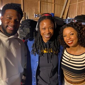 Karimah Westbrook Instagram - I’ve been trying to find the words to describe what I felt working with the actors on All American for this next episode because the work was so damn good, I gotta shout them out! Seriously 🔥🔥🔥 @angelparkerla @osyikhile @thenatemcintyre @alexischikaeze @antoniojbell @terayle_ @michaelb05 @brezofficial @taivlee @theonlysteveharris, you inspired me so much. Y’all are so damn good! It was beyond a pleasure working with each of you! I hope you enjoy the episode. 

✨✨✨ Tomorrow, Monday, April 21st, tune in for an all new episode All American at 8/7c on the @thecw. It’s a good one! ❤️🏈#AllAmerican #Season7 #Director