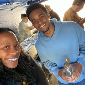 Karimah Westbrook Instagram - I’ve been trying to find the words to describe what I felt working with the actors on All American for this next episode because the work was so damn good, I gotta shout them out! Seriously 🔥🔥🔥 @angelparkerla @osyikhile @thenatemcintyre @alexischikaeze @antoniojbell @terayle_ @michaelb05 @brezofficial @taivlee @theonlysteveharris, you inspired me so much. Y’all are so damn good! It was beyond a pleasure working with each of you! I hope you enjoy the episode. 

✨✨✨ Tomorrow, Monday, April 21st, tune in for an all new episode All American at 8/7c on the @thecw. It’s a good one! ❤️🏈#AllAmerican #Season7 #Director