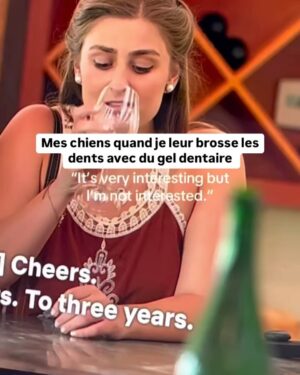 Karine St-Michel Instagram - Abbey, I feel you girl 💛🦁 
p.s. matcha > café 🚫

#loveonthespectrum