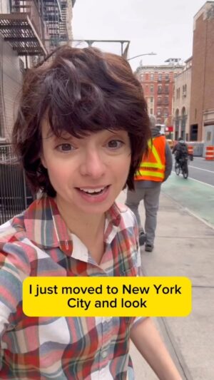Kate Micucci Instagram - I love NY and pizza!